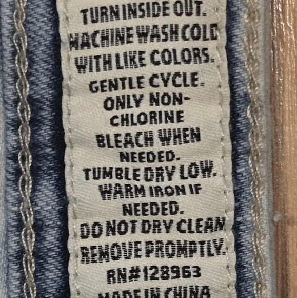 Indigo Rein Denim Blue Skirt - Picture 5 of 8